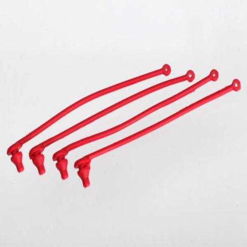 Traxxas 5752 Body Clip Retainer Set (Red) Spartan