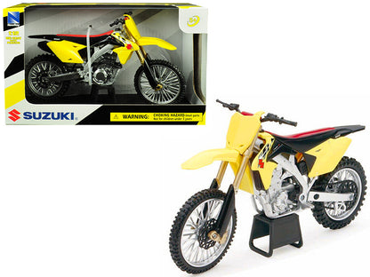 Suzuki RM-Z450 Yellow 1/12 Motorcycle Model by New Ray  free shipping USA