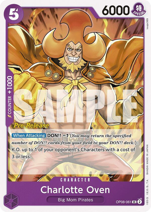 Charlotte Oven [Two Legends Pre-Release Cards]