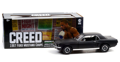 Greenlight 13611 1/18 1967 Ford Mustang Coupe, Creed