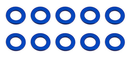 Associated 31381 Ballstud Washers, 5.5x0.5 mm Blue Aluminum Apex Scion RC10 SC10