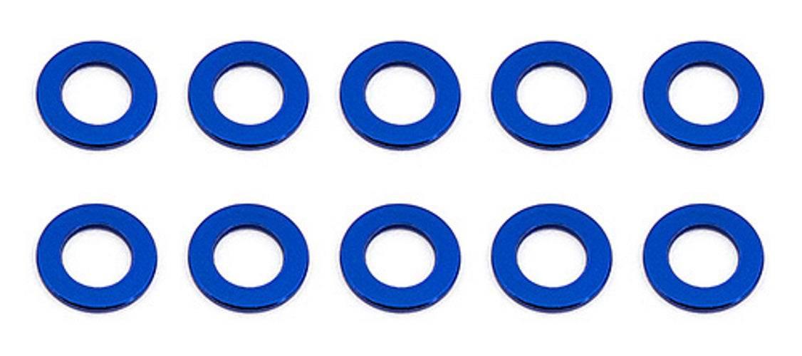 Associated 31381 Ballstud Washers, 5.5x0.5 mm Blue Aluminum Apex Scion RC10 SC10