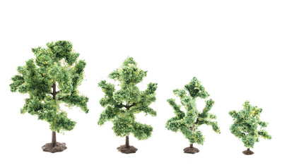 Noch 24623 HO/TT/N/Z Scale Mixed Forest Trees, 4-10 cm, 16-Pack