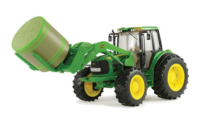 Ertl 46380 1/16 John Deere 7330 Tractor, Bale Loader, Big Farm