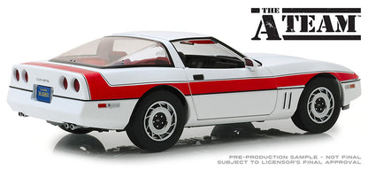 Greenlight 13532 1/18 1984 Chevrolet Corvette C4, The A-Team