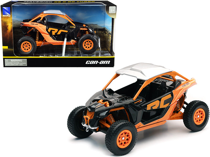 Can-Am Maverick X3 XRC Turbo ATV Orange and Black 1/18 Diecast Model by New Ray  free shipping USA