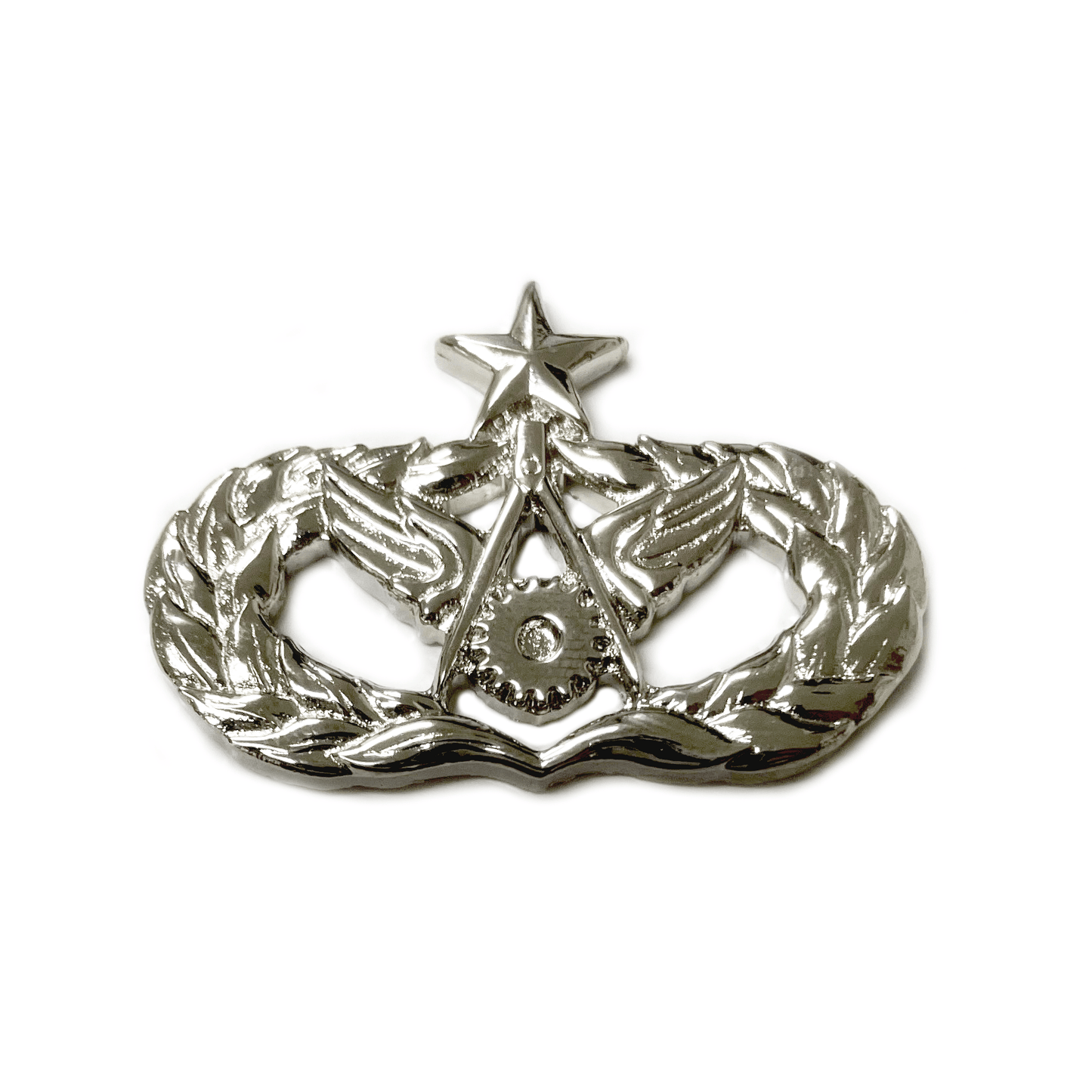 U.S. Air Force Civil Engineer (Senior) Large Badge  Brite