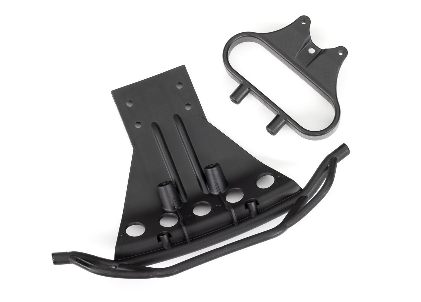 Traxxas 5835X Slash 2WD Black Front LED Bumper with Mount
