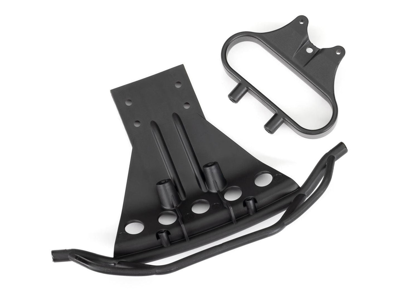 Traxxas 5835X Slash 2WD Black Front LED Bumper with Mount