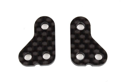 Associated 71144 RC10T6.2 Steering Arm +1mm Carbon Fiber
