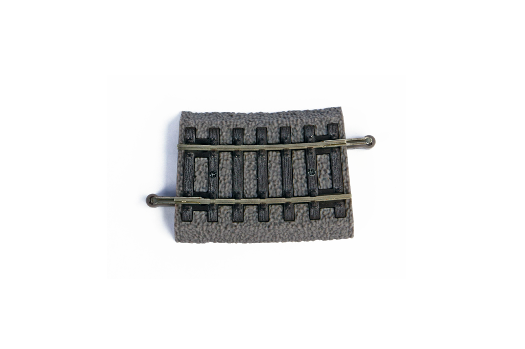 Piko 55418 HO Scale Roadbed Curved Track R2/7.5, Box of 6