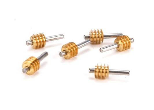 Athearn ATHG40063 HO Scale Brass Worm Gear w/ Shaft (6)