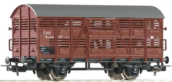 Piko 58901 HO Scale 1/87 Boxcar pro p-epravu zví-at ?SD III