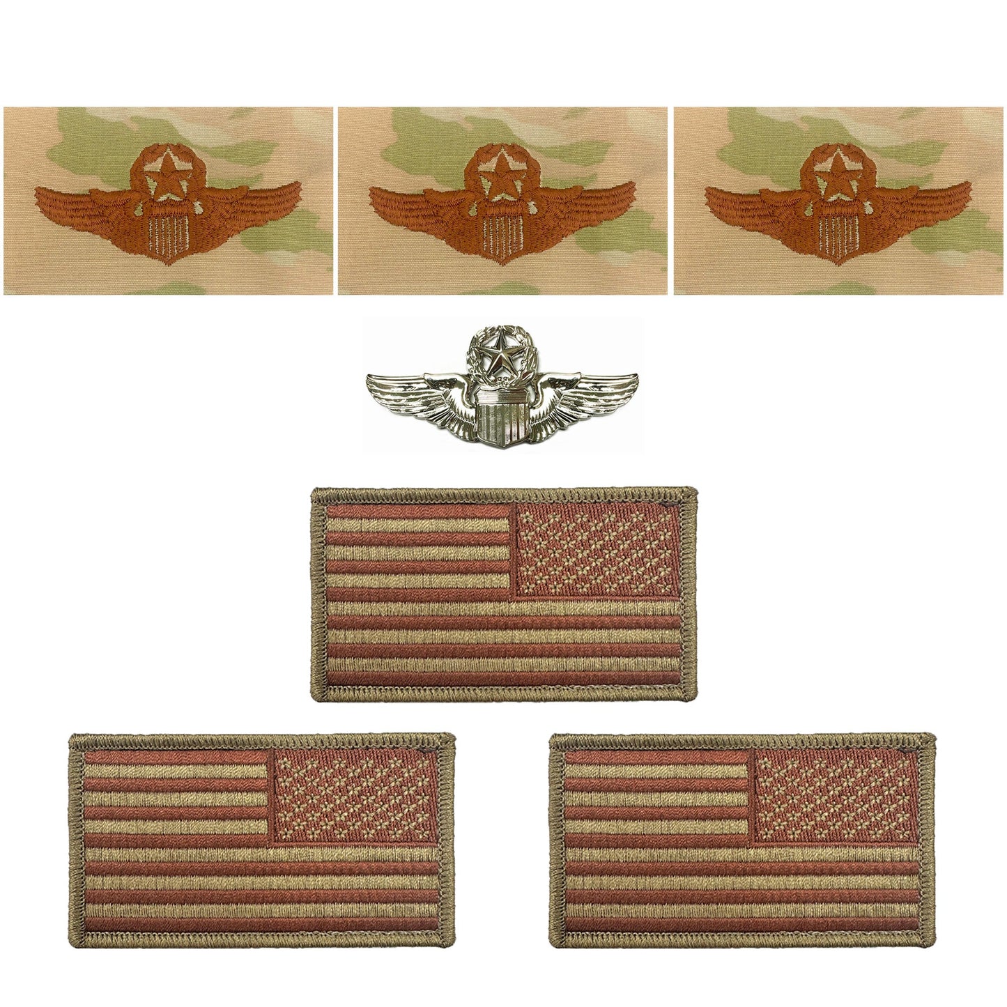 U.S. Air Force Command Pilot Badge Bundle