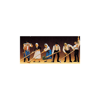 Preiser 10045 HO Scale People Working Harvest Workers