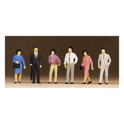 Preiser 10119 HO Scale Pedestrians Standing Japanese Pedestrians