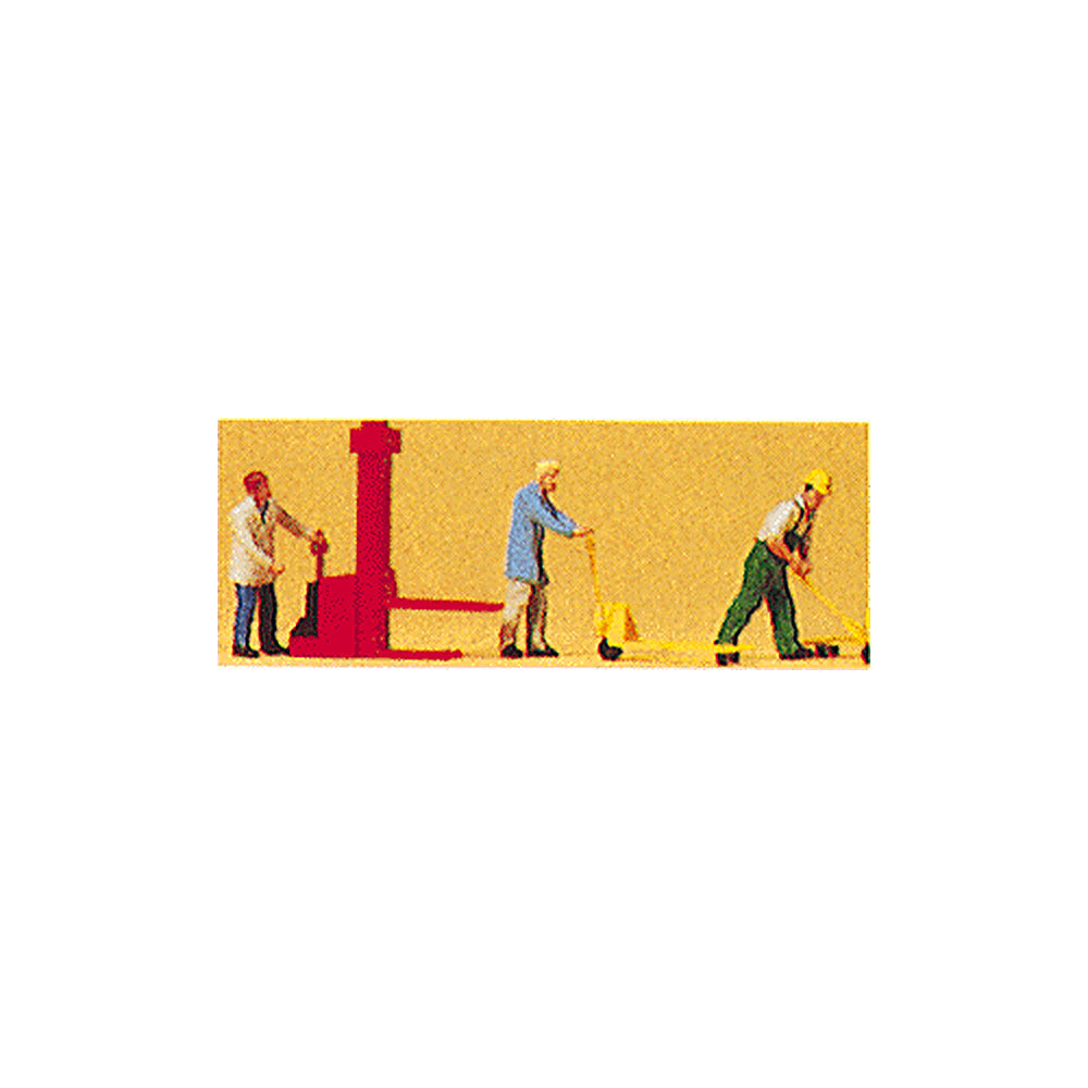 Preiser 10294 HO Scale People Working Stock Workers