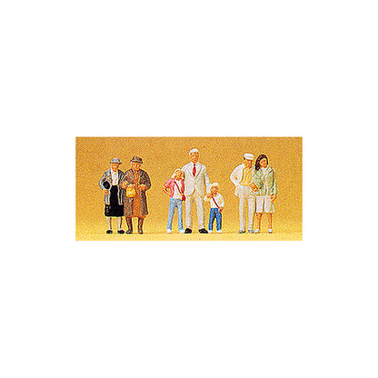 Preiser 10325 HO Scale Pedestrians Shopping Promenade