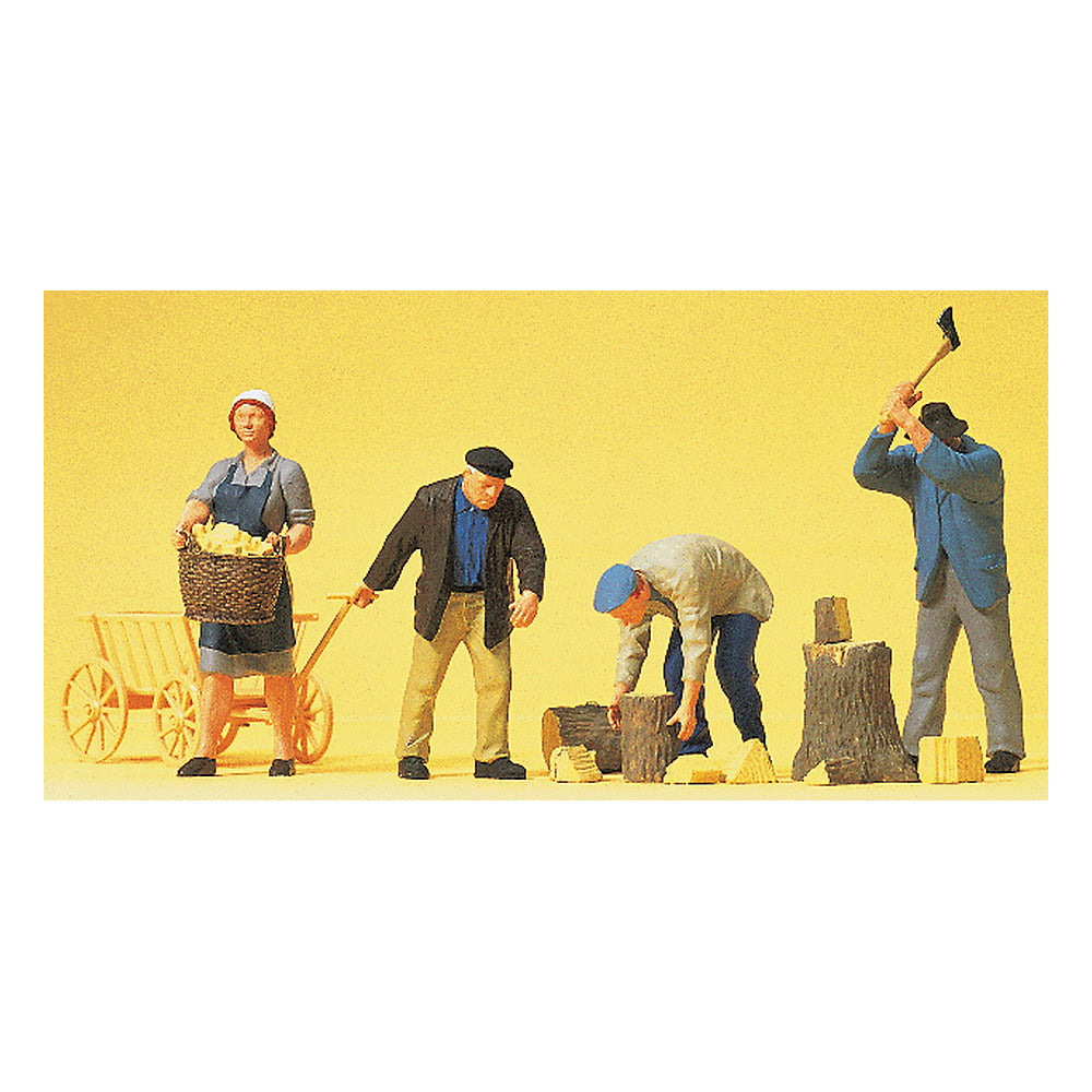 Preiser 10539 HO Scale Working People People On the Farm