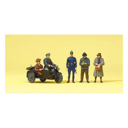 Preiser 10565 HO Scale Pedestrians Pedestrians, Passengers