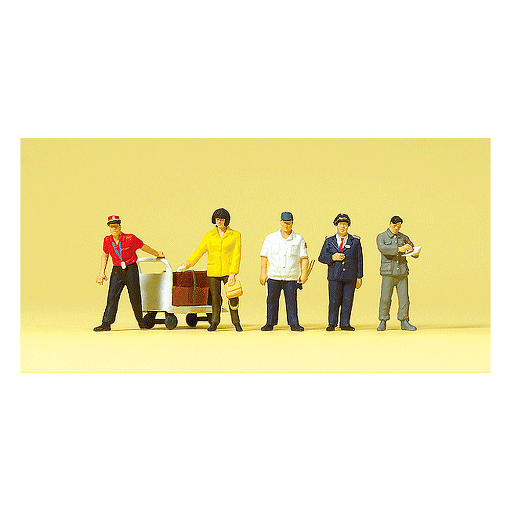 Preiser 10571 HO Scale Railroad Personnel Chinese Railroad Personnel