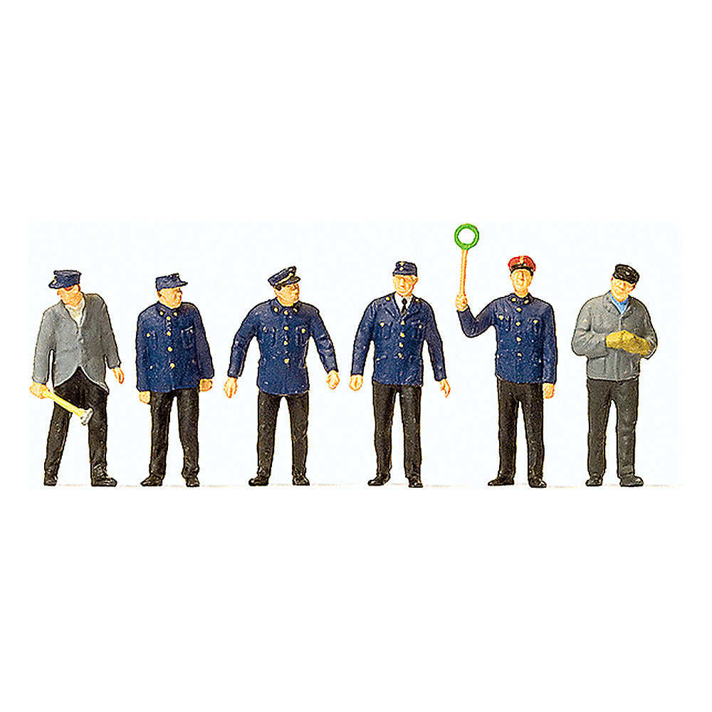 Preiser 10584 HO Scale Railroad Personnel German (DB) Railroad