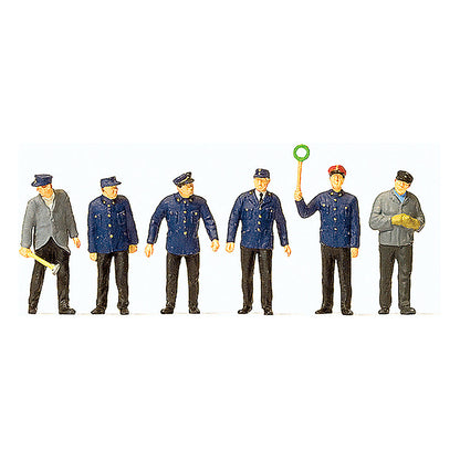 Preiser 10584 HO Scale Railroad Personnel German (DB) Railroad