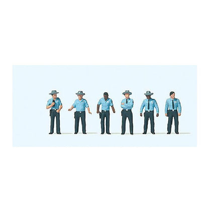 Preiser 10798 HO Scale Working People United States Highway Patrolment