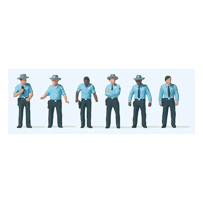 Preiser 10798 HO Scale Working People United States Highway Patrolment
