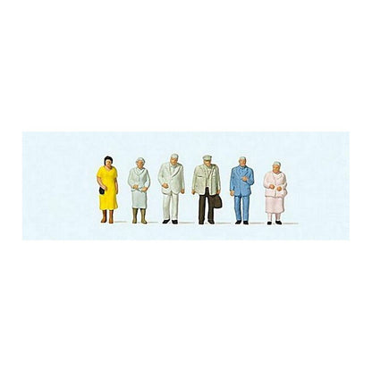 Preiser 14116 HO Scale Passers-By pkg(6)