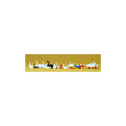 Preiser 14167 HO Scale Ducks, Geese & Swans