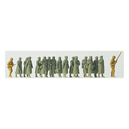 Preiser 16578 HO Scale Military - Soviet Union WWI - Unpainted Figure