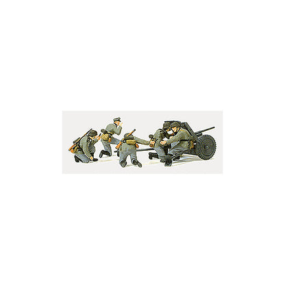 Preiser 16591 HO Scale Former German Army WWII Artillery PAK L/45