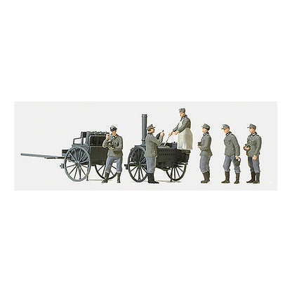 Preiser 16594 HO Scale Former German Army WWII - Unpainted Figures