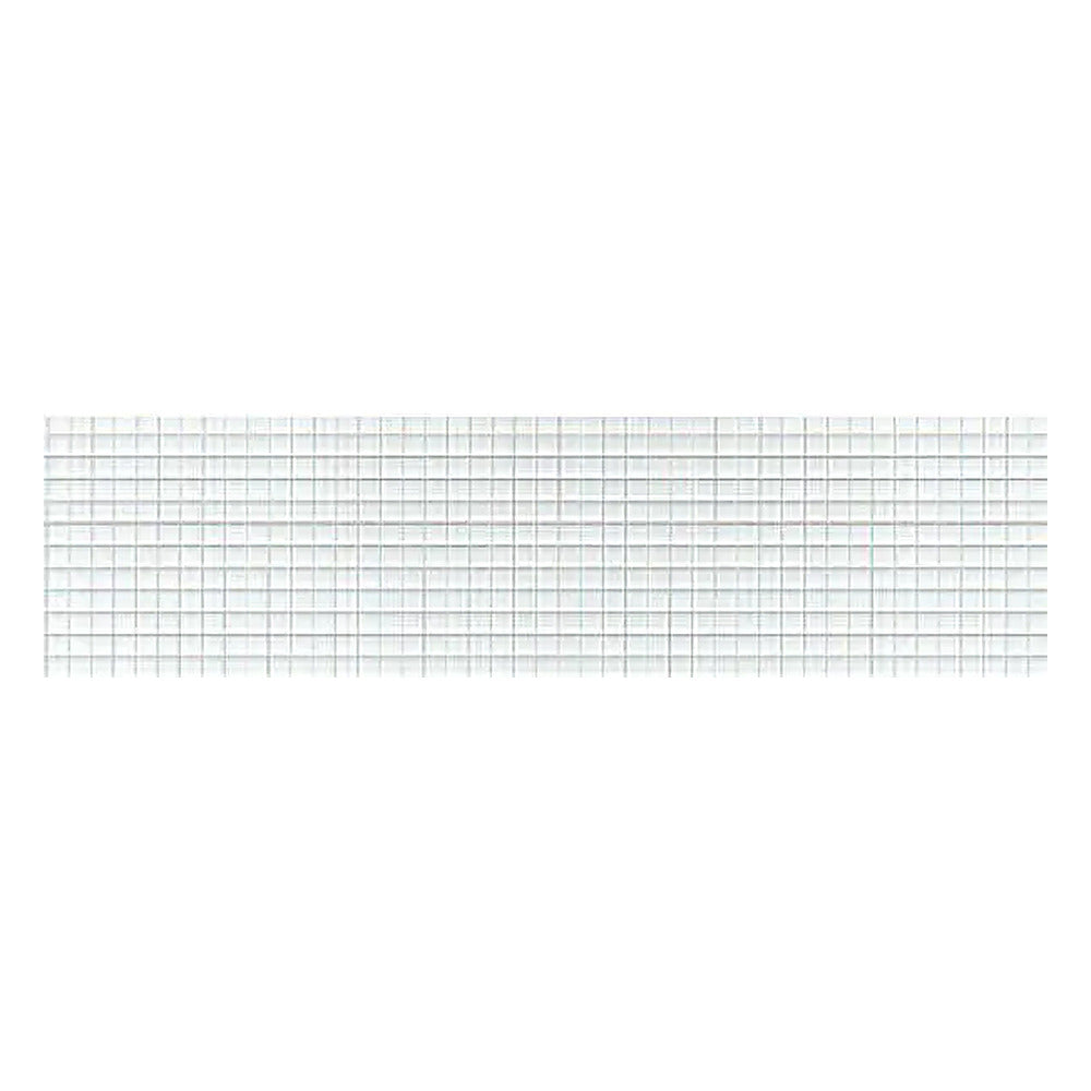 Preiser 19615 HO Scale Small Square Tile Wall White 3-3/4 x 3-3/4"