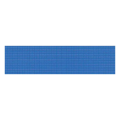 Preiser 19619 HO Scale Small Square Tile Wall Blue 3-3/4 x 3-3/4" 9.5