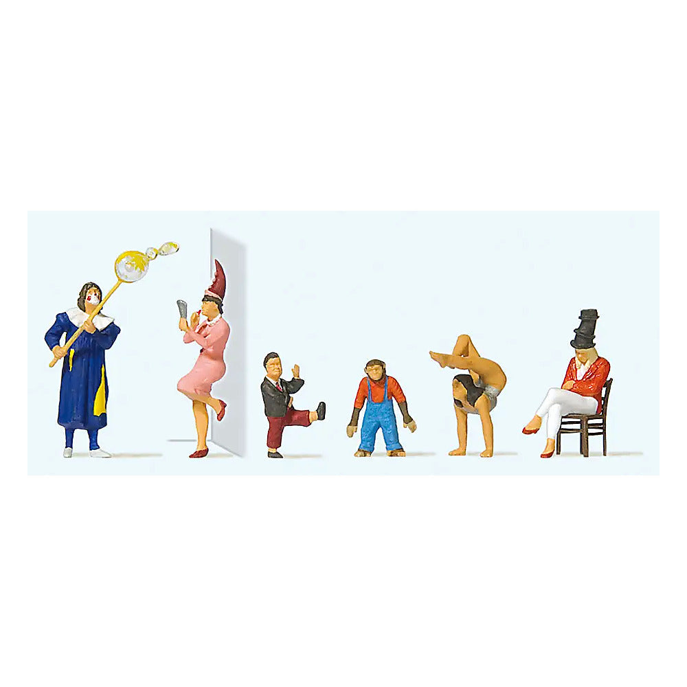 Preiser 20265 HO Scale Circus Artists #1 pkg(6)