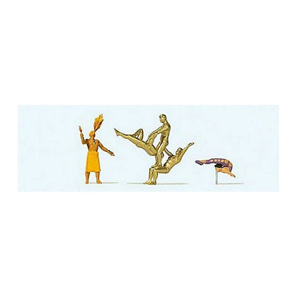 Preiser 20266 HO Scale Circus Artists pkg(5) Set #2