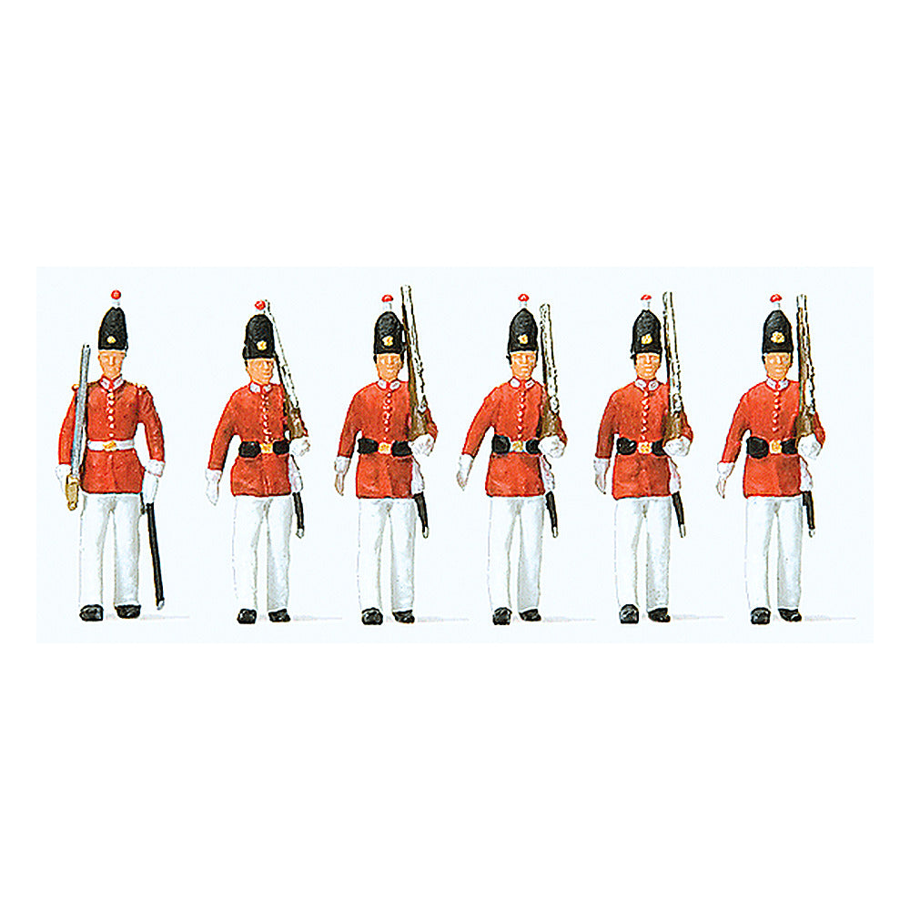 Preiser 24641 HO Scale King's Guard pkg(6)