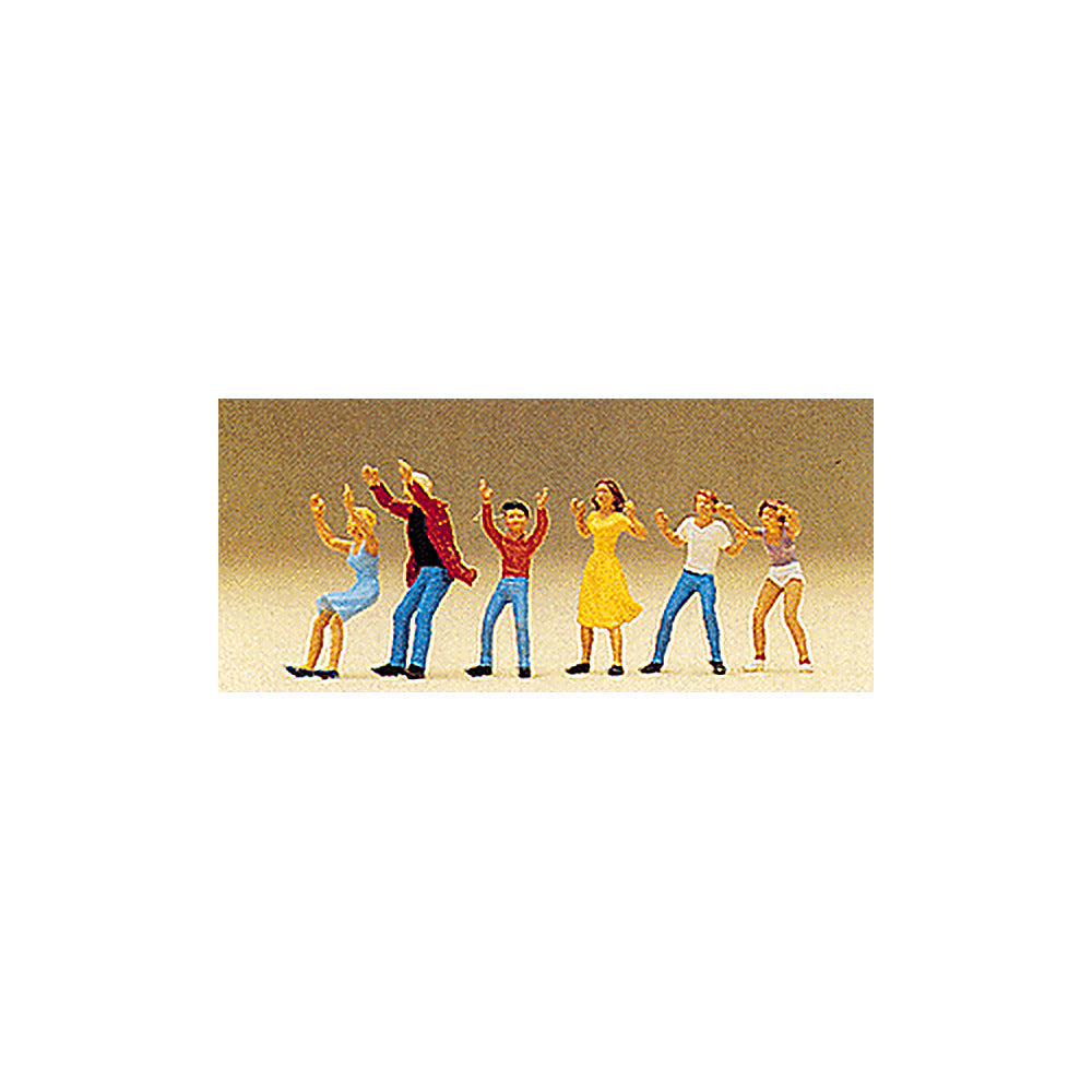 Preiser 24660 HO Scale People Riding Swings For Swings #590-24658