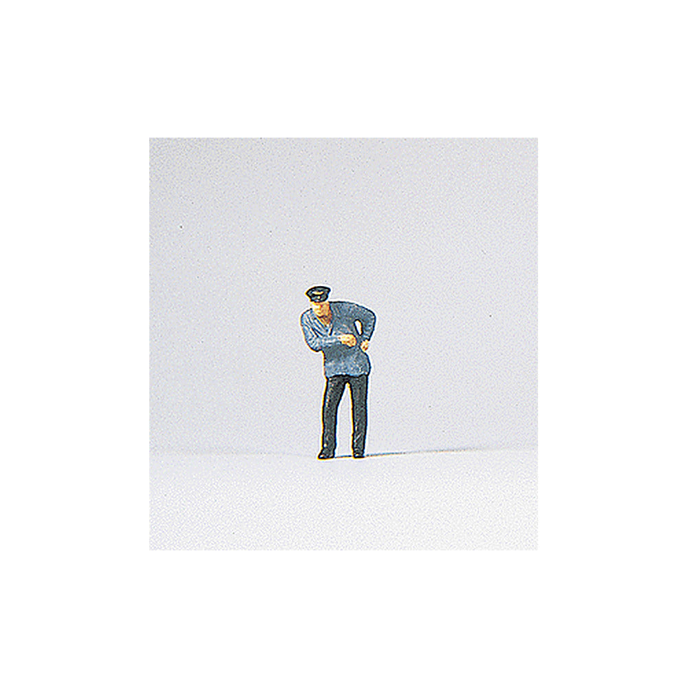 Preiser 28038 HO Scale Individual Figure - Railroad Personnel Engineer