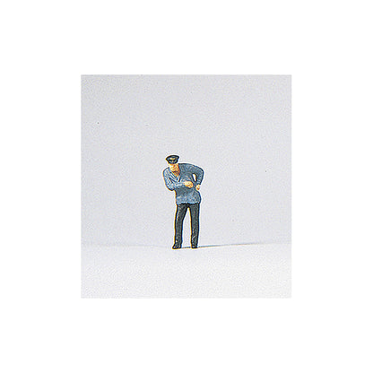 Preiser 28038 HO Scale Individual Figure - Railroad Personnel Engineer