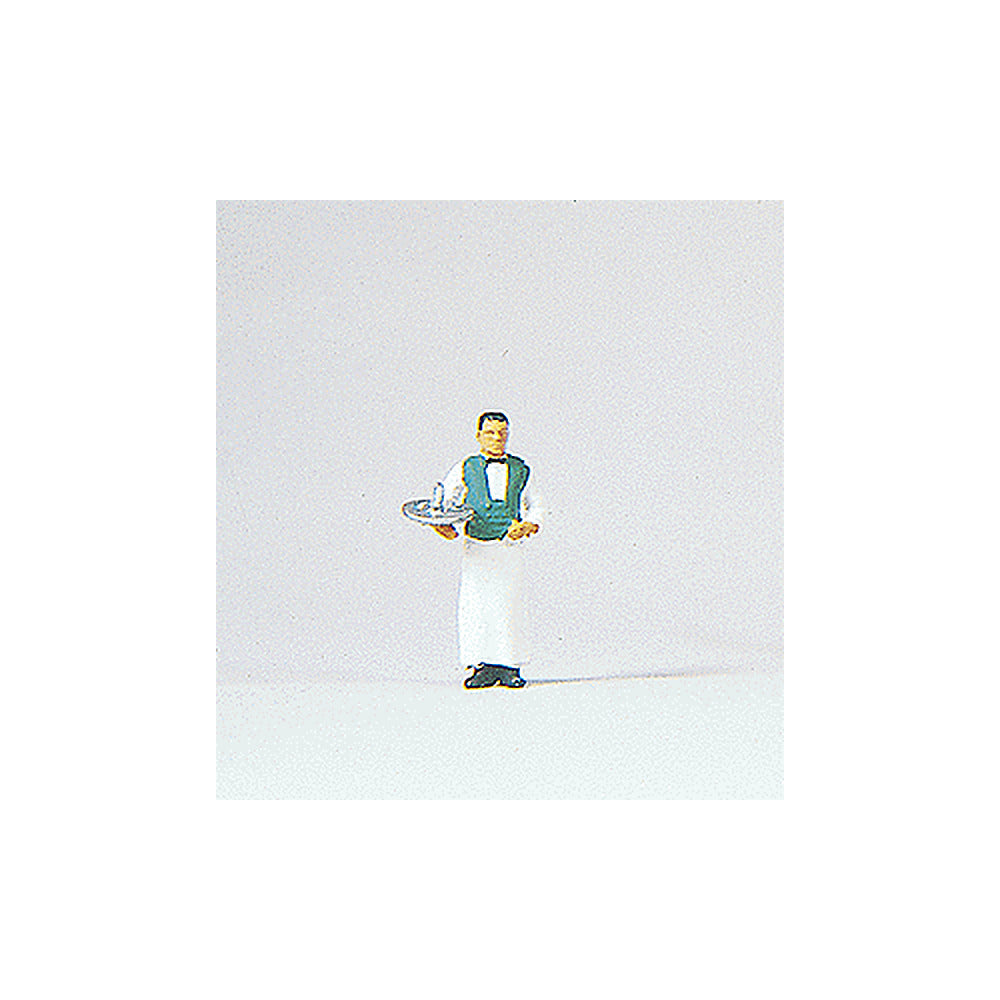 Preiser 28044 HO Scale Individual Figure - Working People Waiter with