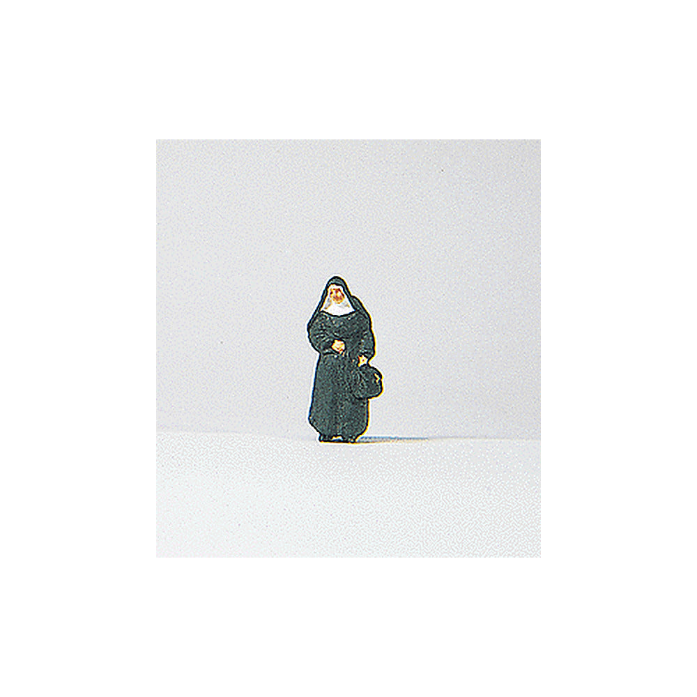 Preiser 28056 HO Scale Individual Figure - Pedestrians Nun