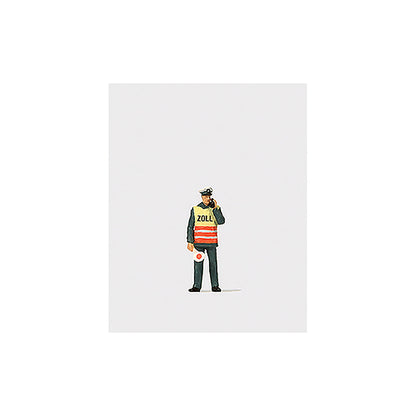 Preiser 28100 HO Scale Individual Figure Customs Officer Wearing