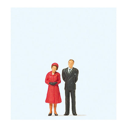 Preiser 28132 HO Scale Historic People Her Magesty, the Queen