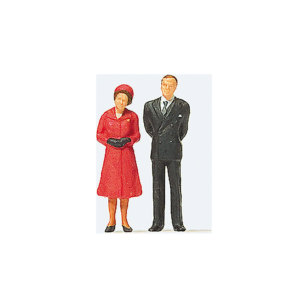 Preiser 28132 HO Scale Historic People Her Magesty, the Queen