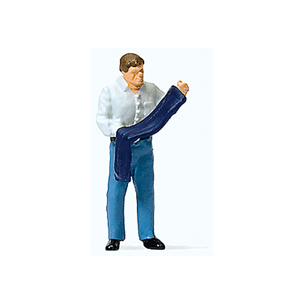 Preiser 28170 HO Scale Man Buying Pants