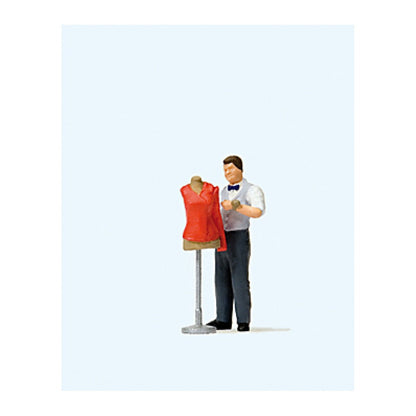 Preiser 28171 HO Scale Individual Figure Tailor w/Dress Form
