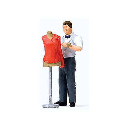 Preiser 28171 HO Scale Individual Figure Tailor w/Dress Form